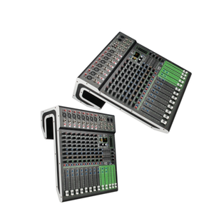 Mezclador de efectos digitales de entrada mono 8/12/16/24 con interfaz USB Mezclador de audio con función de cancelación de ruido - Product Image 4