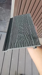 Outdoor Wood Plastic Composite WPC Wall Panel Pvc Panel Wpc <strong>Cladding</strong> 155*21 <strong>PE</strong> <strong>Cladding</strong>