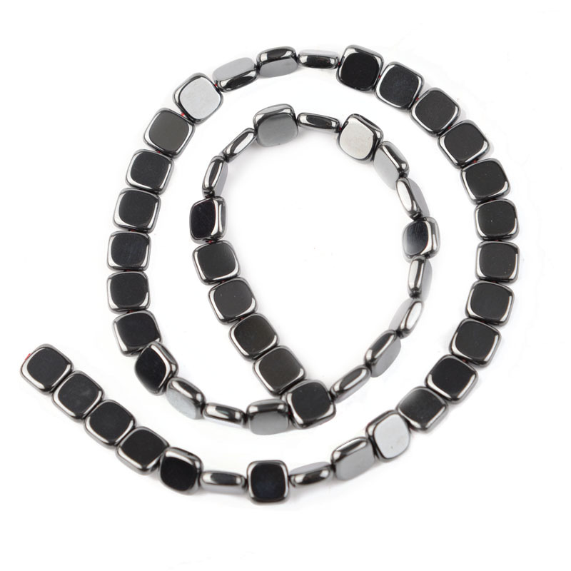 Round corner square flat bead