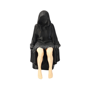 New đông lạnh 3D in bí ẩn bức tượng đen Robe Nữ Hoàng điêu khắc cho kệ sách - Product Image 1