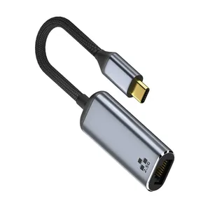 2.5G USB C Ethernet MacBook adaptörü iPad Pro 2500Mbps 2.5 Gigabit tip C Lan RJ45 ağ kartı USB 3.0 Ethernet stok - Product Image 3