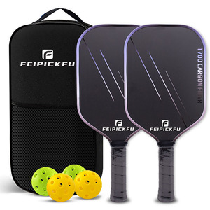 Feiteng FT03 tùy chỉnh EPP 16mm T700 sợi carbon tổ ong lõi hình chữ nhật pickleball mái chèo 230g 0 lỗ giải trí - Product Image 6