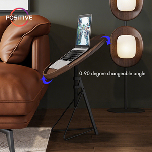 Modern kanepe yan demir yan masa oturma odası ev çok fonksiyonlu dönebilir ayarlanabilir açı yan masa ZEM-218 - Product Image 2