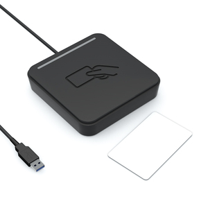 Langstrecken-Zweifrequenz-Lesegerät mit 125kHz und 13,56 MHz RFID-Kartenleser RFID-UHF-Desktop-Lesegerät - Product Image 2