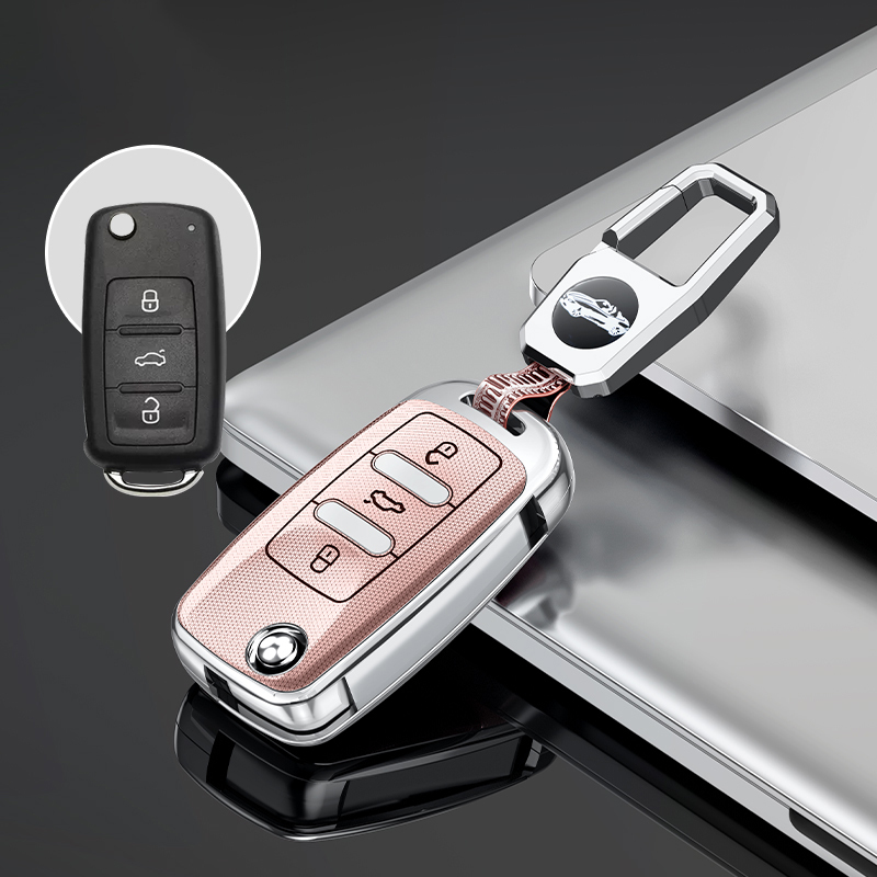 Pink+Key Ring
