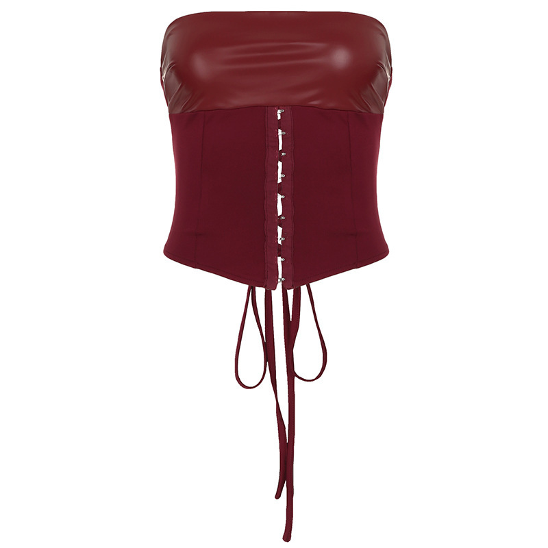 Rosso vino sul petto