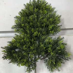 J-0610 Nhà Máy Thực Tế Nhân Tạo Cây Thông Chi Nhánh Bonsai Thông Cây Bách Xù Thông Vườn Cây Với Kim - Product Image 1