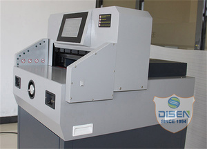 Champion Ukong Tissue Craft Cartoon Back Paper <strong>Pattern</strong> Cutting Machine 4660T <strong>Program</strong>-controlled Electric Guillotine Paper Cutter - Product Image 4