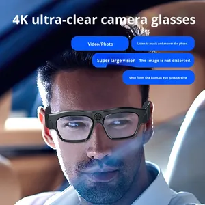 TNTX XV18 Smart glass alla moda montato sulla testa con per Bluetooth 4K Ultra-chiaro fotocamera sostituibile lenti miopia - Product Image 6