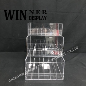 Tùy chỉnh hiện đại trong suốt thân thiện với môi cho acrylic 1 Tier sơn móng tay chai dầu Countertop hiển thị đứng cho vẻ đẹp - Product Image 5