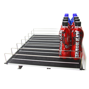 Siêu Thị Tủ Lạnh Uống Kệ Trọng Lực Con Lăn Giá Trượt Kệ Flex Kệ - Product Image 1