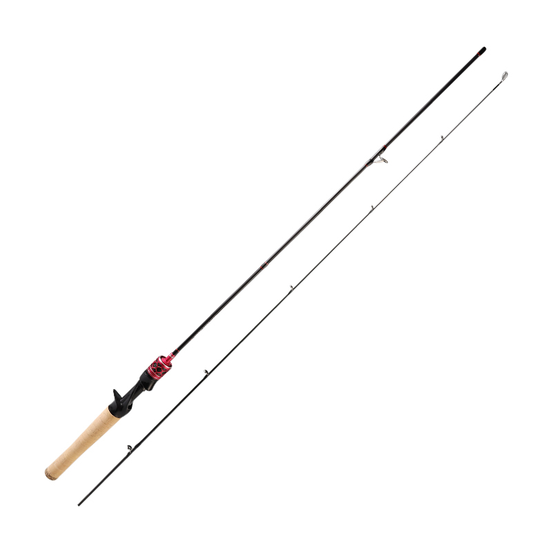 Red casting rod