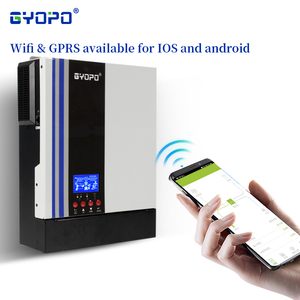 WiFi 2000W 12V 230V MPPT Cargador 80A Batería 450V Rejilla de onda sinusoidal pura Pequeño inversor Entrada fotovoltaica alta Salida opcional monofásica - Product Image 5
