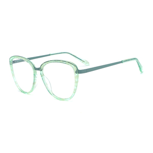 <strong>1010</strong> Acetate Optical Frames New Universal Trend for Men and Women Stylish round <strong>Design</strong> in 3 Color Kinds - Product Image 4
