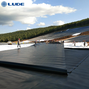 <strong>HDPE</strong> Geomembrane 1mm 2mm High-density Polyethylene Waterproofing Membrane for Aquaculture - Product Image 3