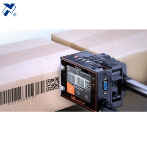 Codificación de número de lote de impresora de inyección de tinta térmica en línea U2 Anser para máquina de embalaje de sello de llenado de forma horizontal Sistema de embalaje HFFS - Product Image 3
