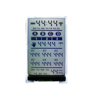 Categoria di prodotto Premium dello schermo LCD a 7 segmenti con ingranaggio grigio personalizzato