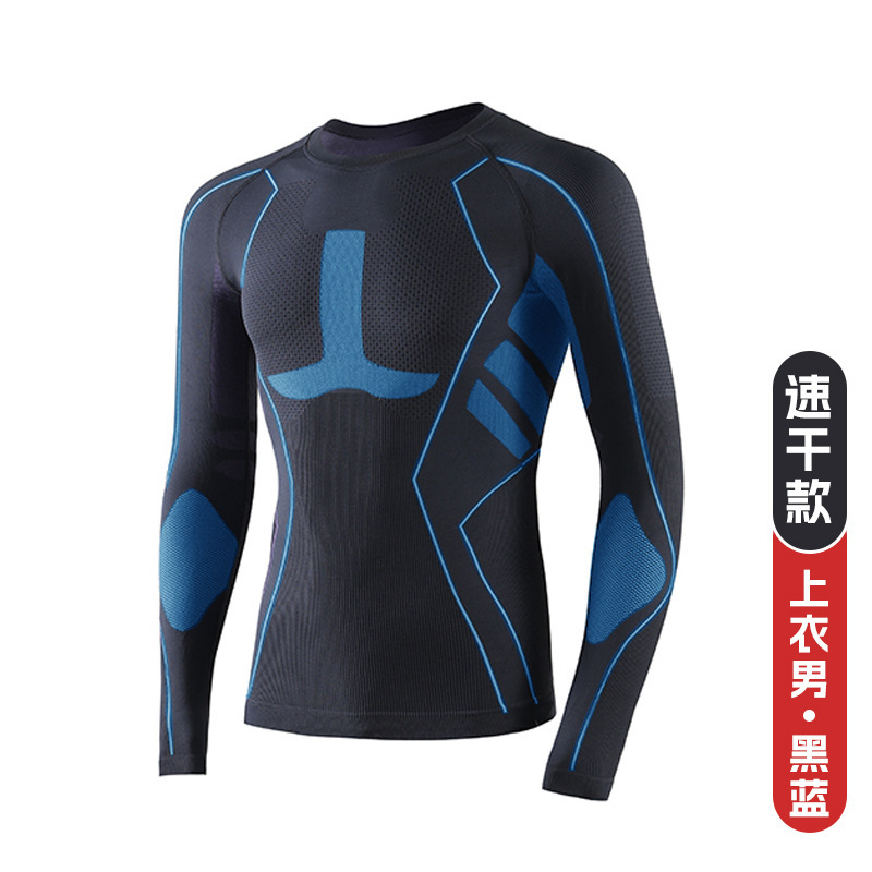 Top negro y azul (hombre)