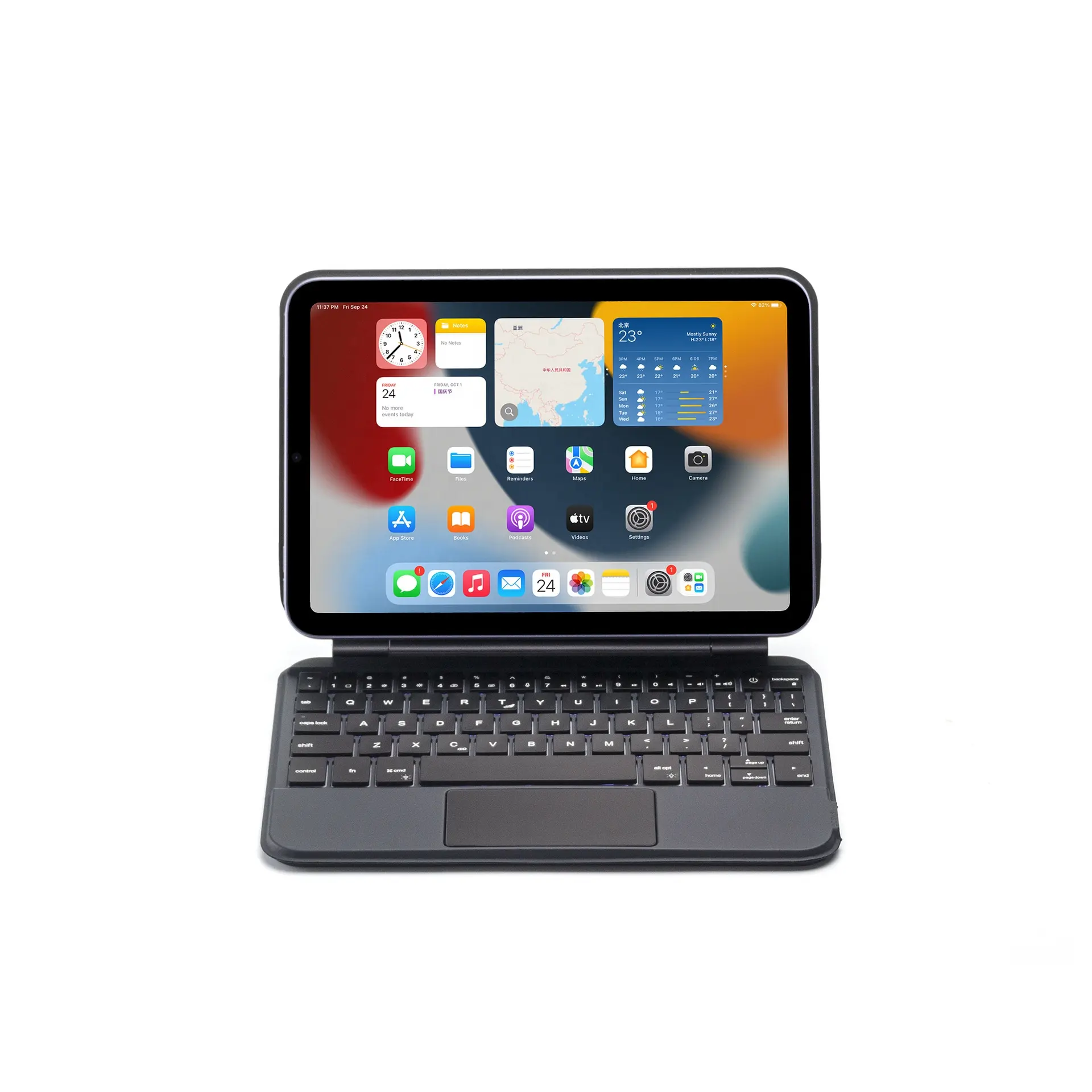 유행 제품 2023 새로운 도착 키보드 태블릿 케이스 키보드 ipad 미니 6 2021