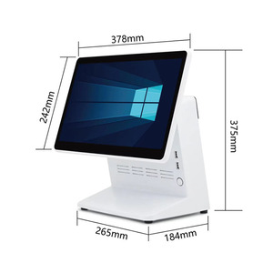15-Zoll-Single-Touch-POS-Registrierkasse J1900-CPU 4GB RAM 64GB SSD Win 10 POS mit Intel-Schnittstellen-LCD-Display - Product Image 2