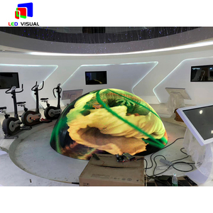 Flexibles HD-Vollfarb modul P1.25 P2 P2.5 P3 Kunden spezifisches sphärisches LED-Display - Product Image 3