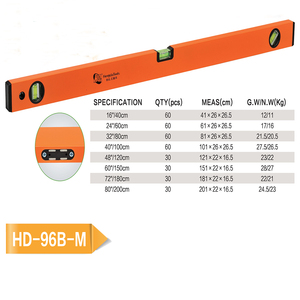 定制量具磁性三泡仪器迷你铝合金水平仪 - Product Image 5