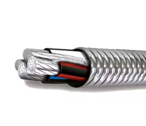 CUL onaylı 90C alüminyum güç kabloları 600V 4x 4/0AWG 1x 350kcmil Tech zırhlı Teck tel 1x 350kcmil Tech zırhlı güç kabloları - Product Image 5