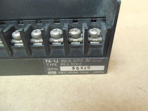 NEW FA-1J <strong>Analog</strong> <strong>Output</strong> <strong>Module</strong> PFJ-TO12 PFJTO12 <strong>PLC</strong> One Year Warranty - Product Image 3