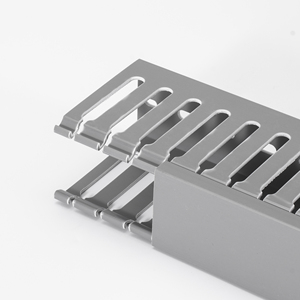 PVC Distribution <strong>Trunking</strong> Cable Cover 40* 30 Plastic Distribution <strong>Trunking</strong> PVC Cable <strong>Trunking</strong> - Product Image 2