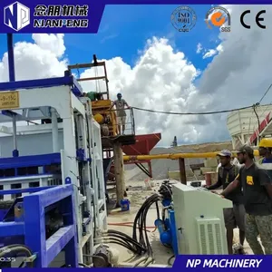 Máquina de fabricación Nianpeng, máquina de fabricación de moldes de construcción de forma, gran oferta, hormigoneras, maquinaria de fabricación de ladrillos