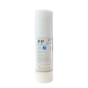 Ev su arıtıcısı kartuş pp çökelti filtresi filtre kartuşu yedek parça pp bükülmüş eriyik üflemeli filtre kartuşu - Product Image 1