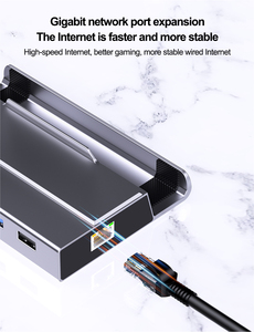 7 In 1 Usb C Hub Dockingstation Met 4K 60Hz Nvme Kaartsleuf 2Tb M.2 Ssd Uitbreidingsdock Stoomdek Voor Rog Bondgenoot - Product Image 2