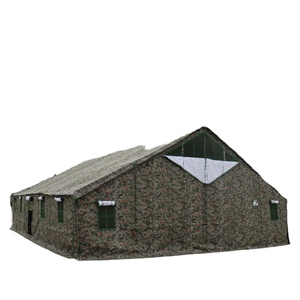 Bạt chiến thuật cắm trại lệnh vải chống cháy Lều doanh trại ngoài trời - Product Image 6