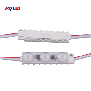 220V 3เลนส์ไฟ LED โมดูลไฟ SMD 2835 110lm 1W หม้อแปลงกันน้ำ IP68ไม่จำเป็นต้องมีในสต็อกพร้อมส่ง