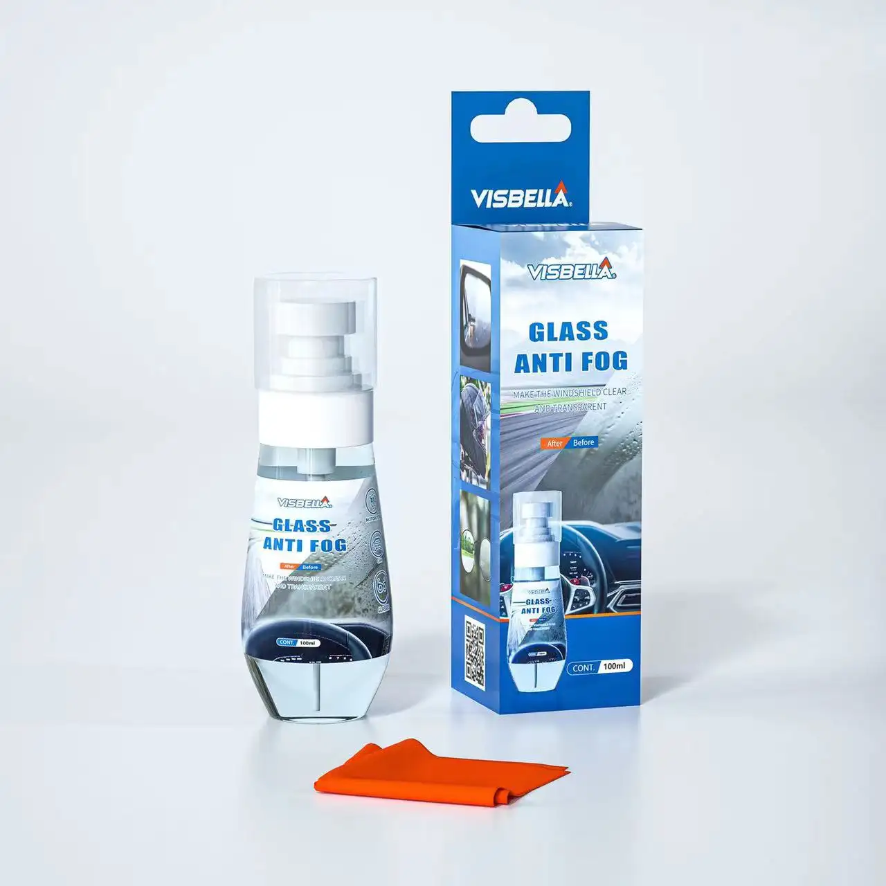 Visbella sıcak satış Anti sis sprey araba dikiz aynası cam için