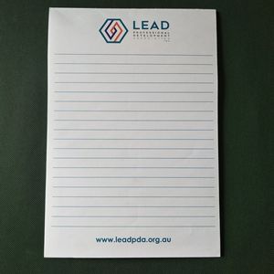 Bloc de notas con logotipo personalizado Fácilmente arrancable Bloc de notas de oficina de negocios de alta calidad para calcular el uso de promoción