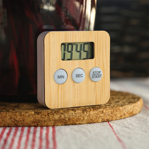 Küchenhelfer Kochgeräte LCD Digital Bambus Holz Küche Timer praktischer Kochtimer mit LCD-Display - Product Image 5