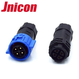 防水 IP67 3 针插头兼容音频电缆连接器，用于电源 - Product Image 5