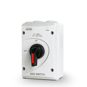Suntree SISO-40 32A 4 Kutuplu 1000 V DC Güneş PV Izolasyon Anahtarı IP66 Su Geçirmez Izolatör - Product Image 1