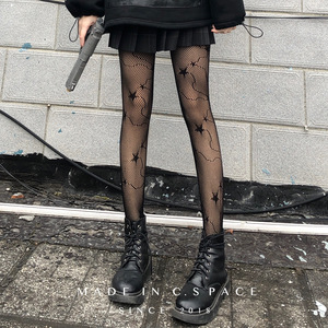 Sexy Fishnet vớ đen vớ Châu Âu và mỹ kích thước lớn Fishnet vớ - Product Image 5