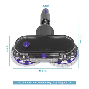 Hộ gia đình ướt lau làm sạch hút đầu phụ kiện cho DY/con trai Máy hút bụi v7v8v10v11 điện lau đầu - Product Image 4