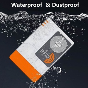 RFID Transparent PVC Access Control Card Smart Business Membership Identification Card NFC 125kHz QR <strong>Code</strong> for Exhibitions - Product Image 2