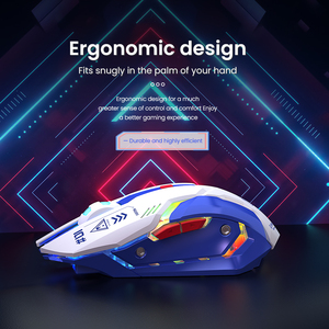 EWEADN G10 có thể điều chỉnh không dây Chuột chơi game Bàn phím thiết lập hiệu suất cao Thiết kế tiện dụng thanh nhã nóng bán - Product Image 2