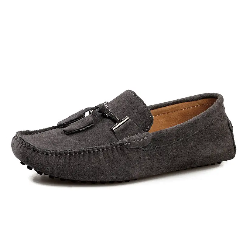 Fashion Big Size 38-52 Suede Leather Loafers Driving Flat Casual Shoe Office shoes for Men