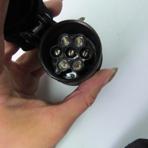 12 v 13 针至 7 针拖车插座适配器 CE 标准欧式型