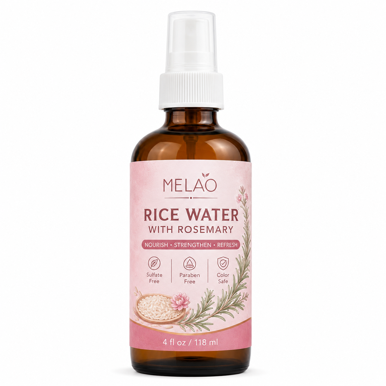 RICE WATER WITH ROSEMARY Scalp Serum spray
