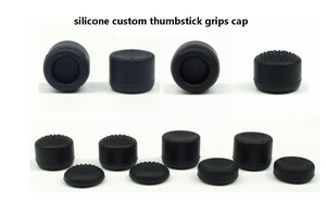 Sweat <strong>Free</strong> 100% Silicone Precision Raised Anti-slip Rubber Analog Stick Grips for <strong>Xbox</strong> One Controller (8 Grips) BLACK - Product Image 6