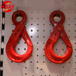 G80 Châu Âu Loại Tự Khóa Mắt Đồng Bằng Kết Thúc Thép Tự Khóa Móc Cho Công Nghiệp Nâng Chuỗi Treo - Product Image 5