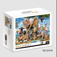 Mundo animal-1000 piezas