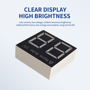 Commercio all'ingrosso della fabbrica schermo digitale a Led ad alta luminosità schermo catodo comune anodo 18 Pin 2 cifre 7 segmento Display a Led - Product Image 2